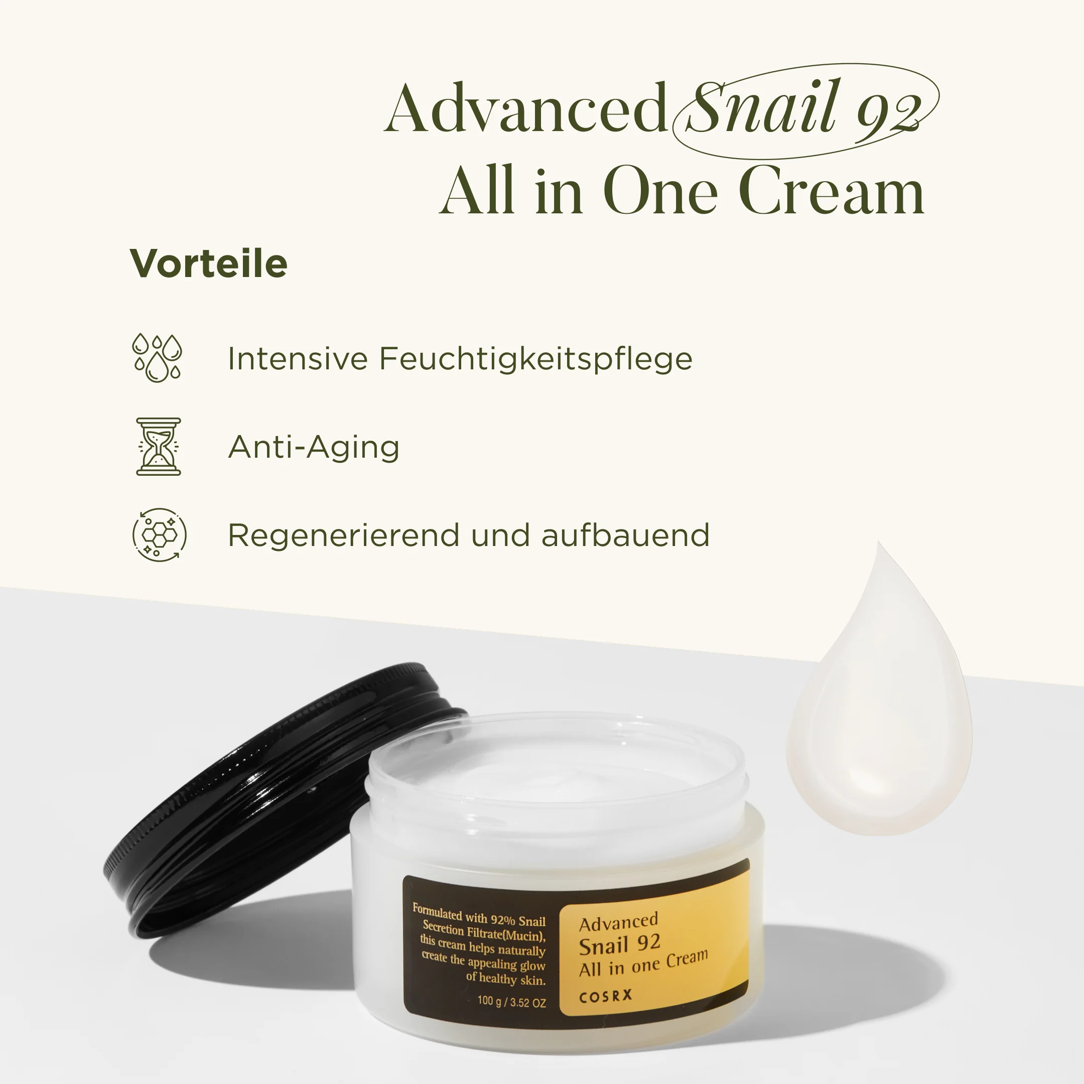 Advanced Snail 92 All In One Cream 100 ml - Image 6