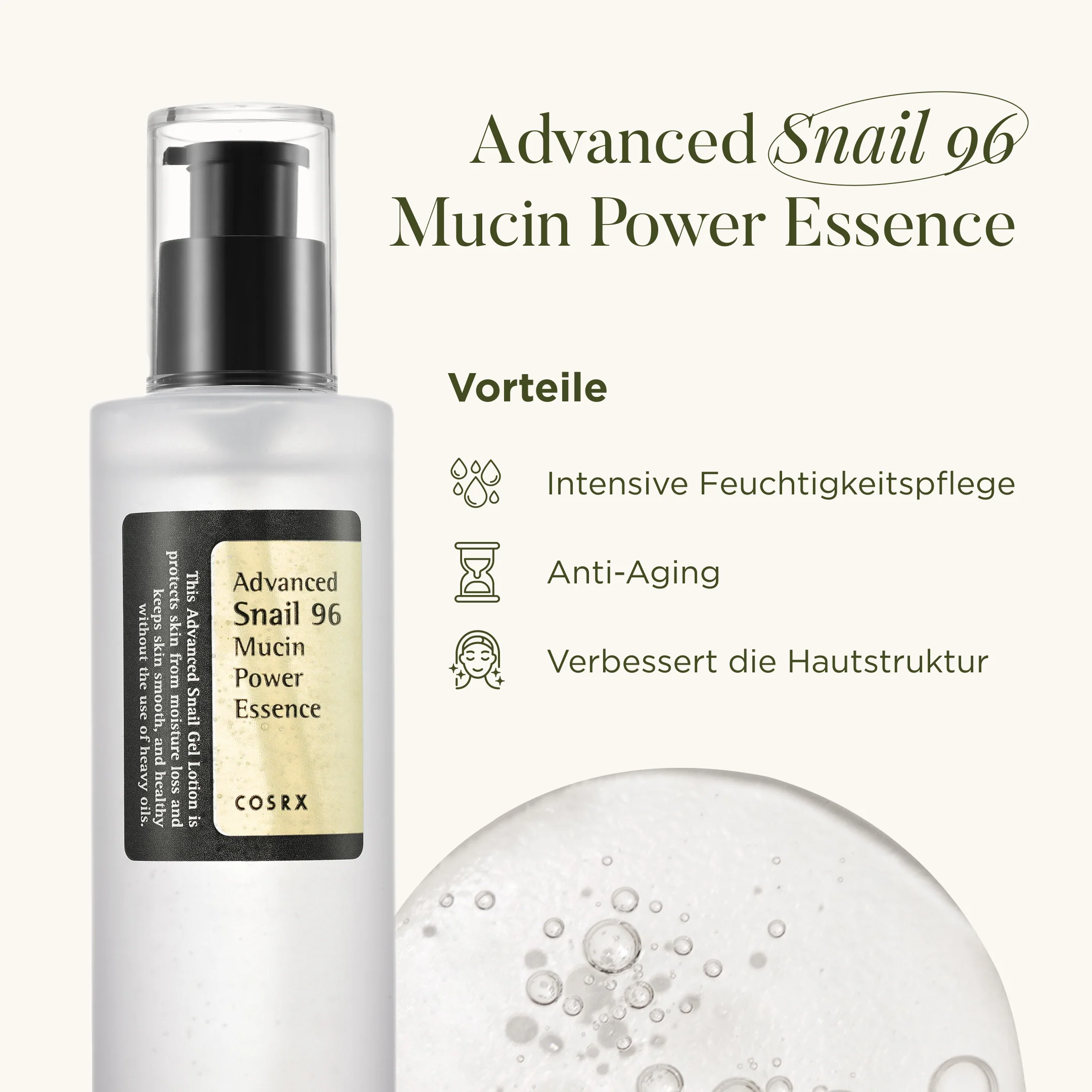 Advanced Snail 96 Mucin Power Essence 100 ml - Image 4