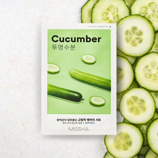 Airy Fit Sheet Mask (Cucumber) - Image 2