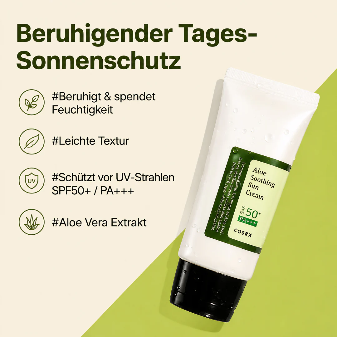 Aloe Soothing Sun Cream 50 ml - Image 4