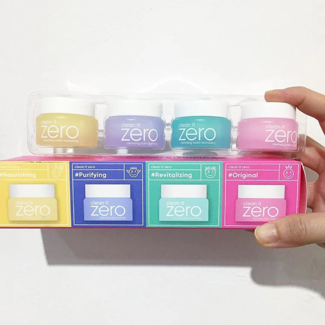 Clean it Zero Cleansing Balm Original Miniature Set (4 types) - Image 2