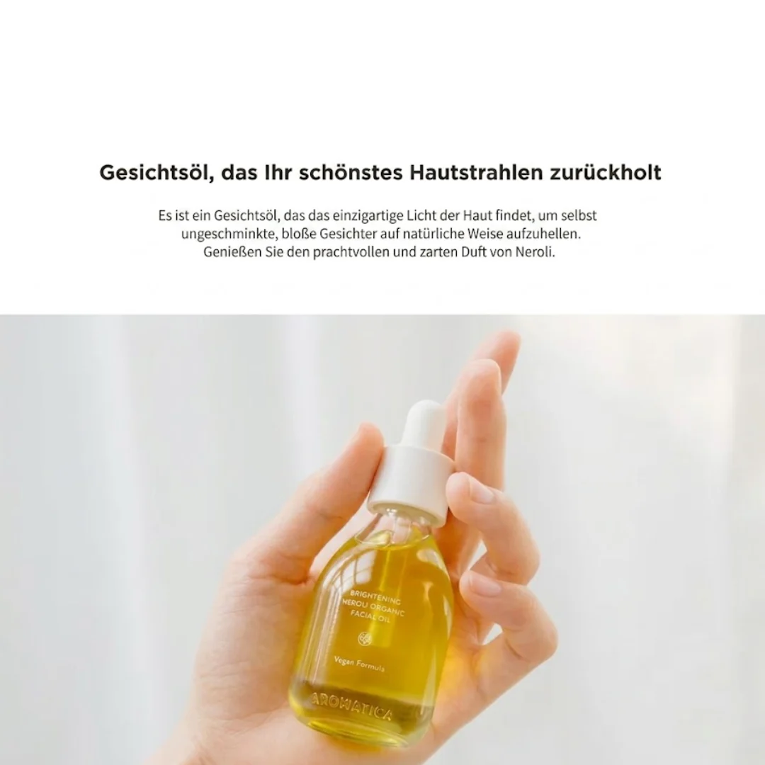 Organic Neroli Brightening Facial Oil 30 ml - Image 3