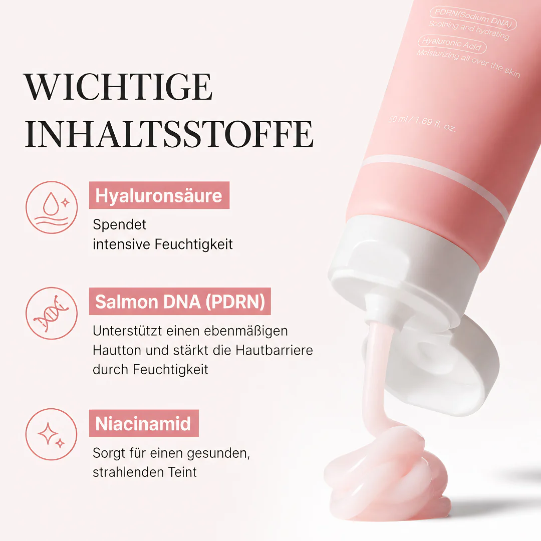 PDRN Pink Hyaluronic Moisturizing Cream 50ml - Image 5