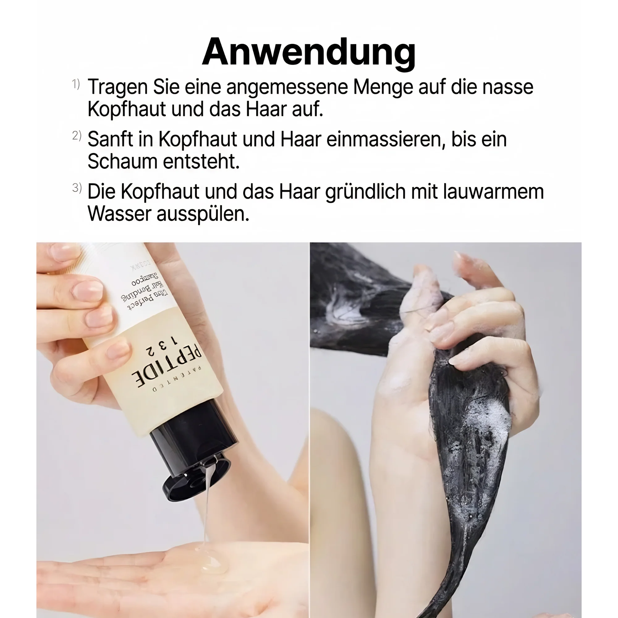 PEPTIDE-132 Ultra Perfect Hair Bonding Shampoo 200 ml - Image 4