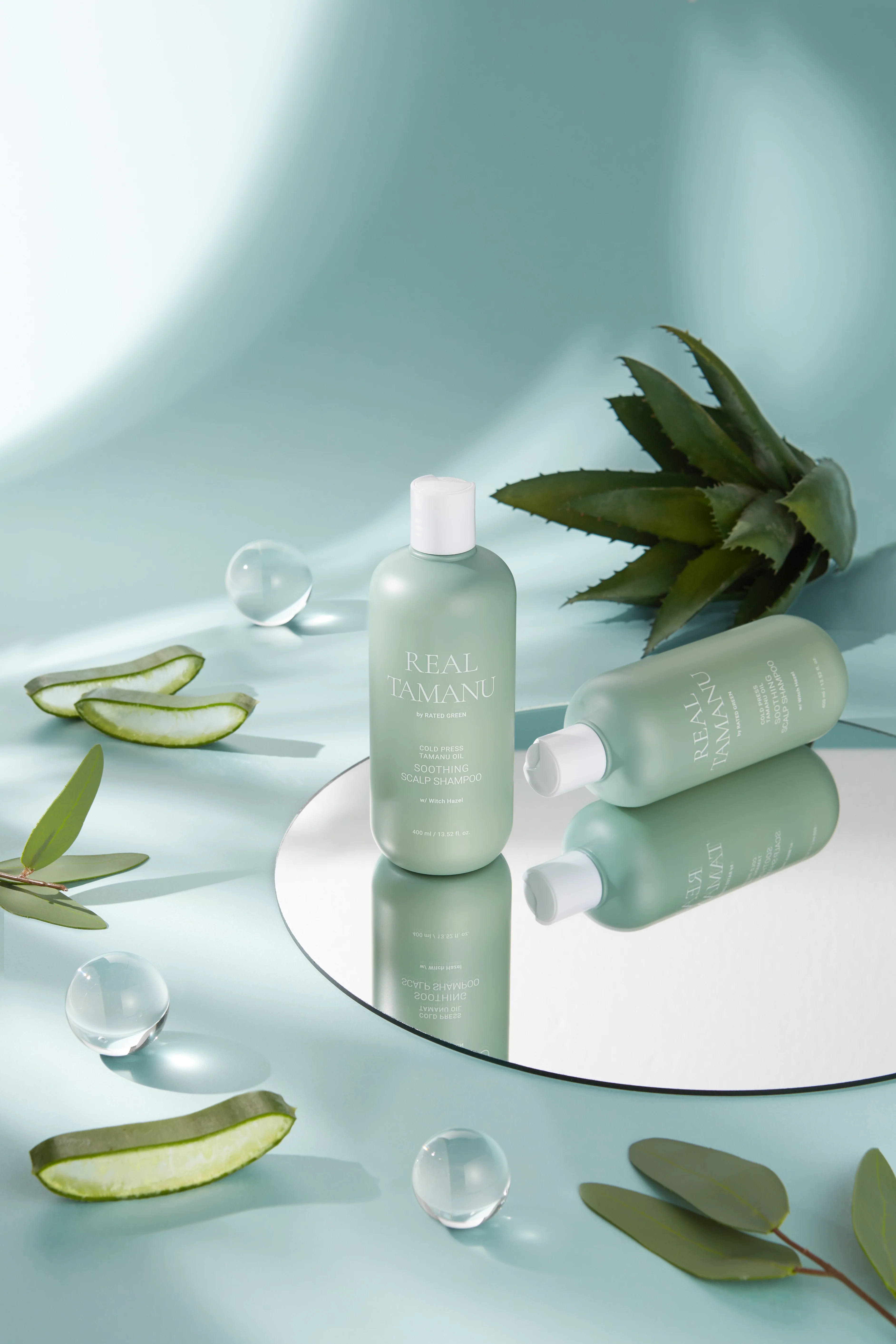 Real tamanu cold press soothing scalp shampoo 400ml - Image 4
