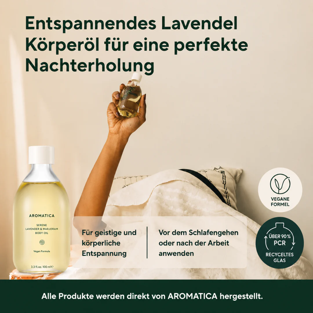 Serene Body Oil Lavender & Marjoram 100 ml - Image 5